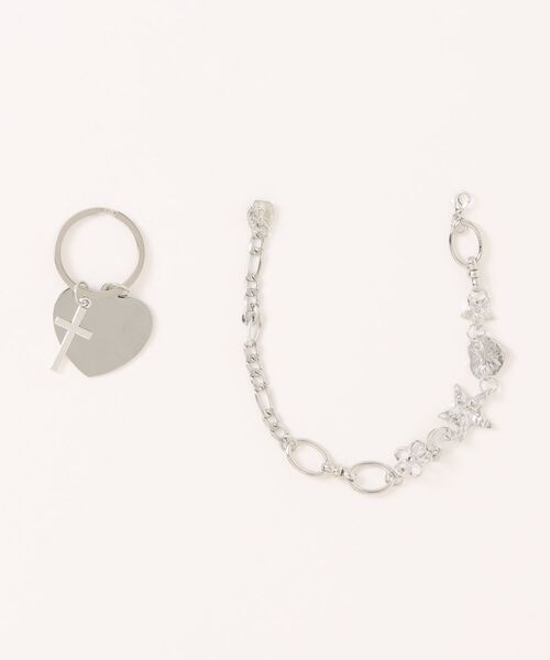 【新品・未使用】ラ ミア シェルタ/S/シルバー　チャーム　ビジュー Maison MIHARA YASUHIRO ONLINE STORE（ミハラヤスヒロオンライン