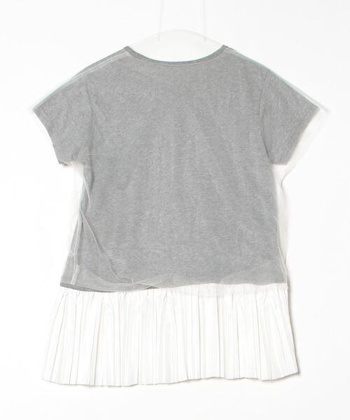「REKISAMI」 半袖カットソー 1 グレー レディース_画像2