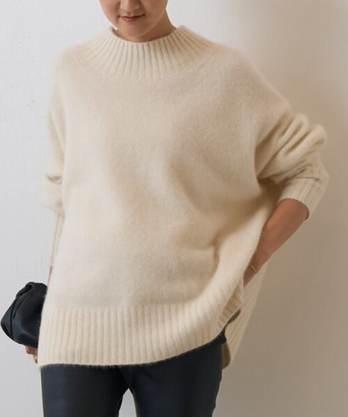 BEARDSLEY（ビアズリー） ニット セーター FOXウールボトルネック