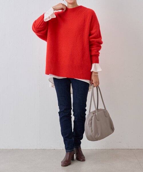 BEARDSLEY（ビアズリー） ニット セーター FOXウールボトルネック