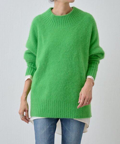 BEARDSLEY（ビアズリー） ニット セーター FOXウールボトルネック