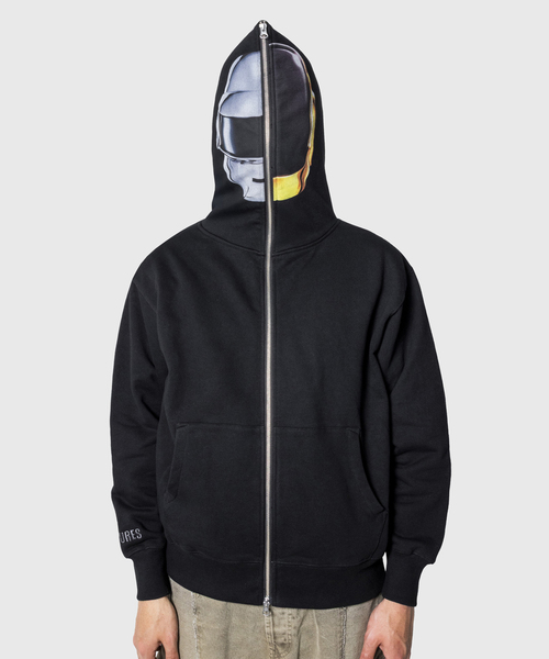 PLEASURES（プレジャーズ） パーカー × DAFTPUNK RAM ZIP HOODIE