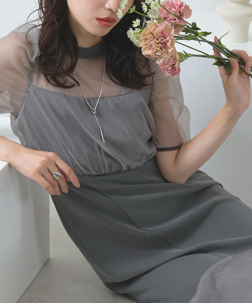 ワンピース kan Kana 7分袖ワンピース M ブラック レディース : ZOZOTOWN Yahoo!店