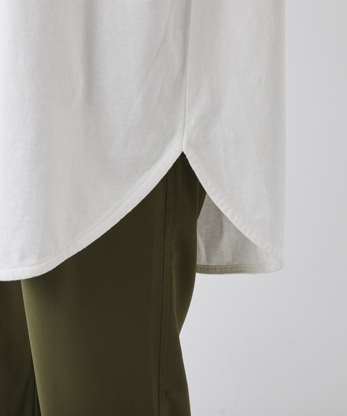 「PUAL CE CIN」 半袖Tシャツ FREE スミクロ レディース_画像7