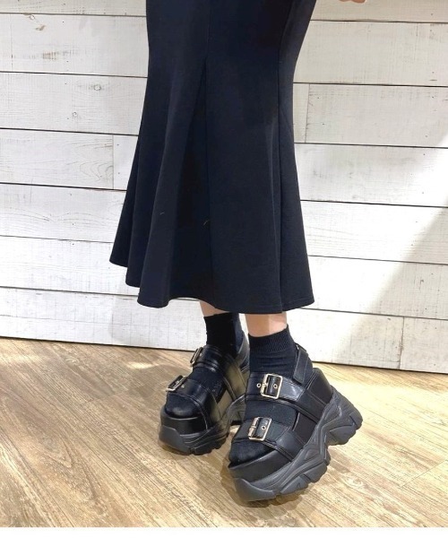 「R&E」 フラットサンダル LL アイボリー レディース_画像6