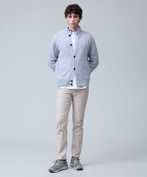 J.PRESS（J.プレス） カーディガン ウール×カシミヤの上質素材「Cash