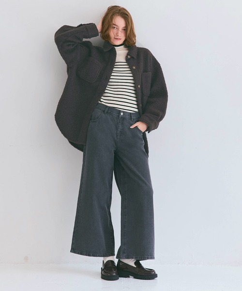 coca（コカ） ブルゾン アウター プードルボアジャケット レディース