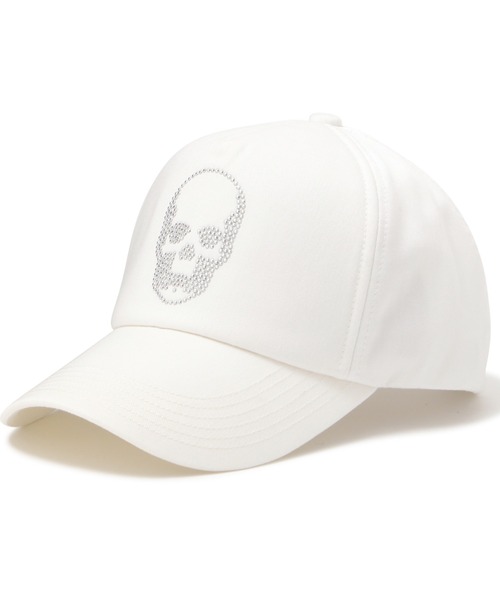 今期ルシアンペラフィネ帽子 Lucien Pellat-Finet（ルシアン・ペラフィネ） キャップ FREE ホワイト