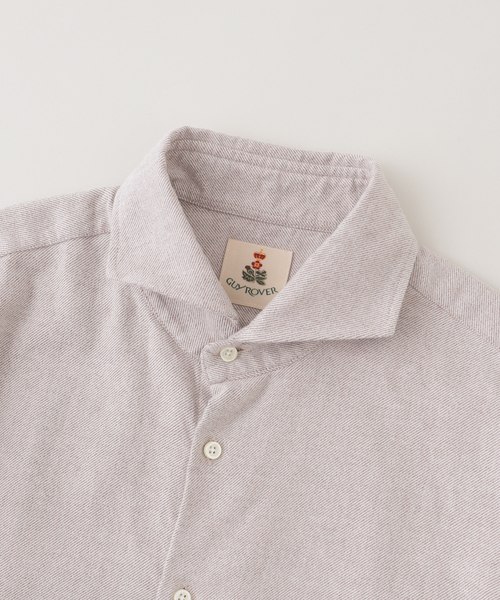 GUY ROVER（ギローバー） シャツ ライトネル カッタウェイ シャツ