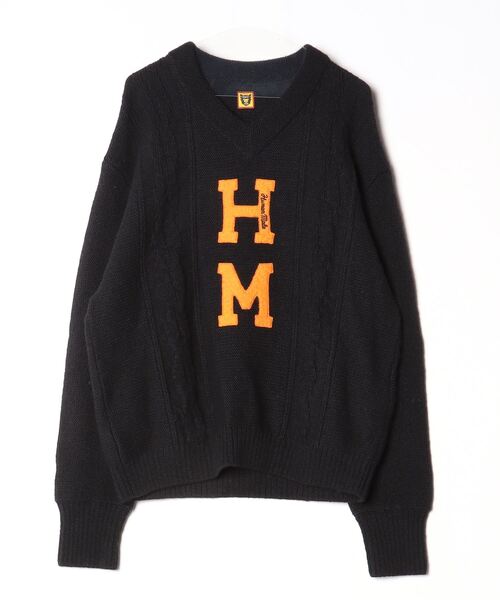 HUMAN MADE（ヒューマンメード） 長袖ニット XX-LARGE ブラック メンズ