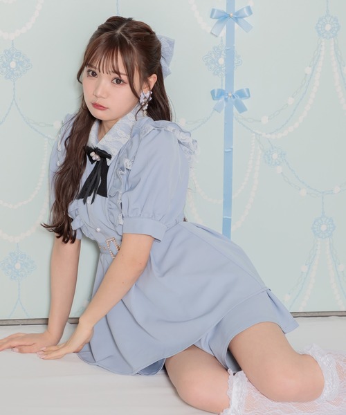 「ROJITA」 セットアップ FREE サックスブルー レディース_画像2