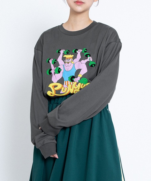 PUNYUS（プニュズ） tシャツ トレーニーロンT レディース メンズ