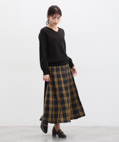 「Honeys」 「GLACIER」長袖ニット S アイボリー レディース_画像6