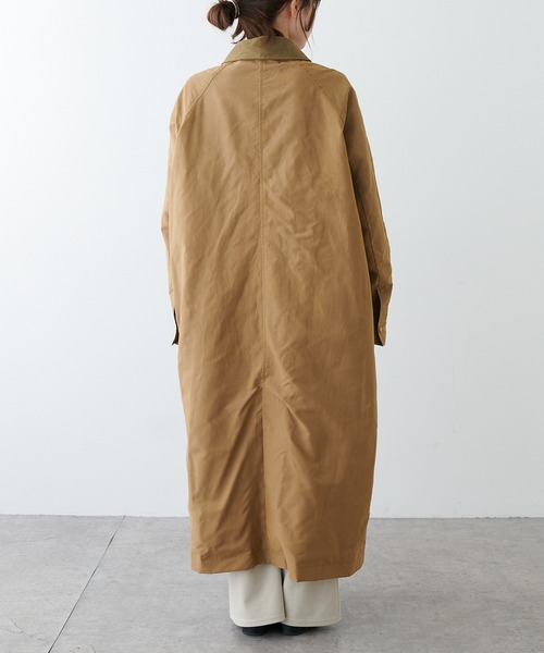 pual ce cin 「PUAL CE CIN」 ステンカラーコート FREE カーキ