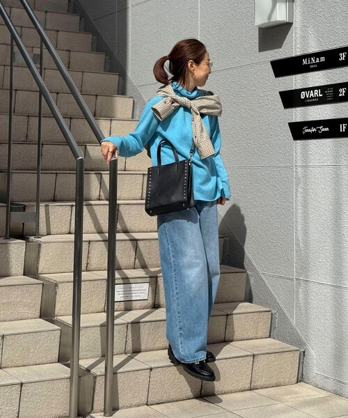 NOLLEY'S（ノーリーズ） トートバッグ スタッズトートバッグ