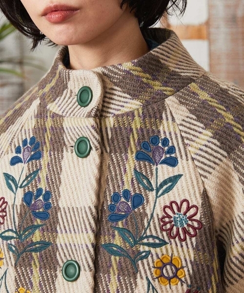 Jocomomola（ホコモモラ） コート アウター Calle de Bordadores