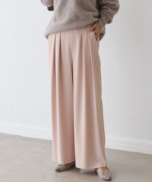 「RIVE DROITE」 イージーパンツ 34 ピンク レディース_画像7