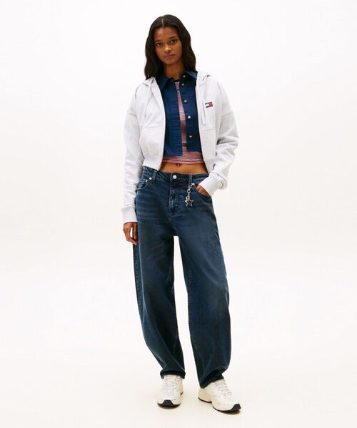 TOMMY JEANS（トミー・ジーンズ） トレーナー スウェット ボクシー