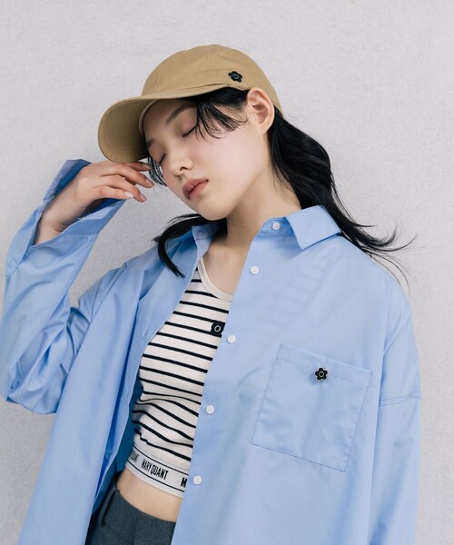 「PUBLUX」 ノースリーブトップス「MARY QUANTコラボ」 フリ- ベージュ レディース_画像8