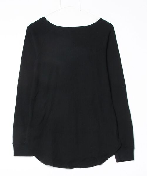 「URBAN RESEARCH」 長袖カットソー FREE ブラック レディース_画像2