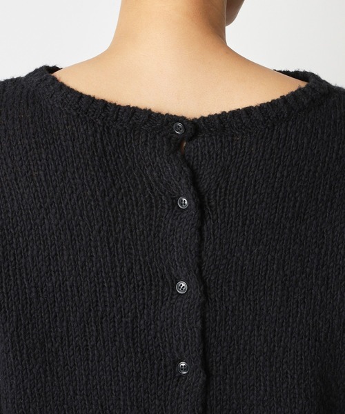 「BABYLONE」 長袖ニット フリー ベビーピンク レディース_画像3