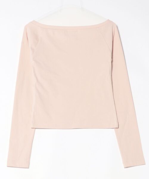 「TINA：JOJUN」 長袖カットソー M ホワイト レディース_画像2