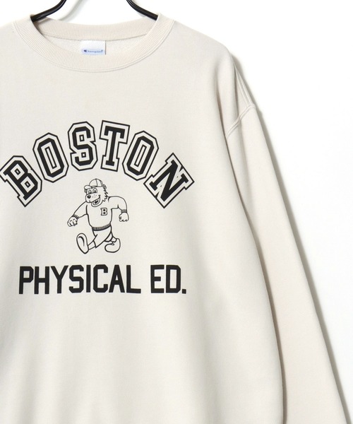 「Champion」 スウェットカットソー L ダークグリーン メンズ_画像3