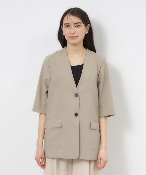 OPAQUE.CLIP（オペークドットクリップ） ノーカラージャケット 38