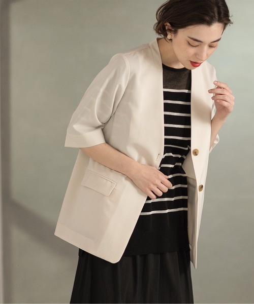 OPAQUE.CLIP（オペークドットクリップ） ノーカラージャケット 38