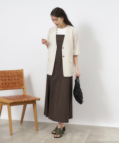 OPAQUE.CLIP（オペークドットクリップ） ノーカラージャケット 38