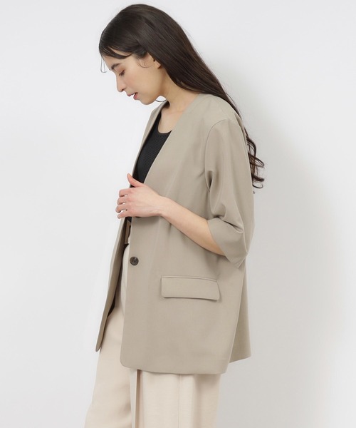 OPAQUE.CLIP（オペークドットクリップ） ノーカラージャケット 38