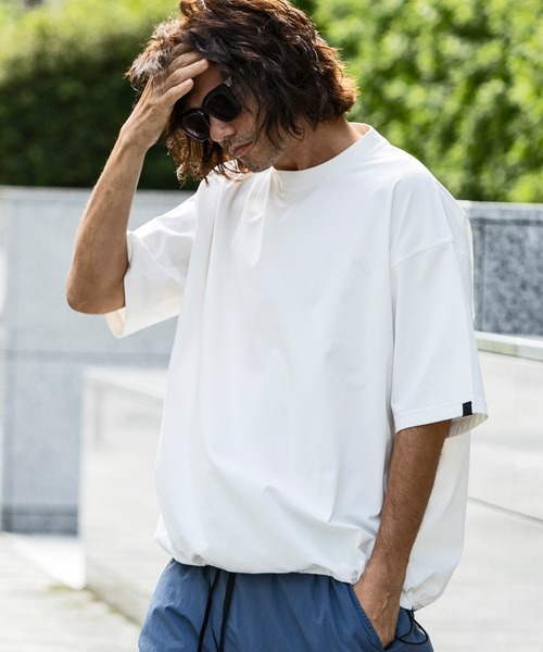 「+phenix」 半袖Tシャツ L ブラック メンズ_画像2