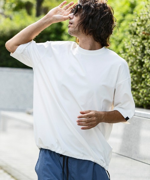 「+phenix」 半袖Tシャツ L ブラック メンズ_画像4