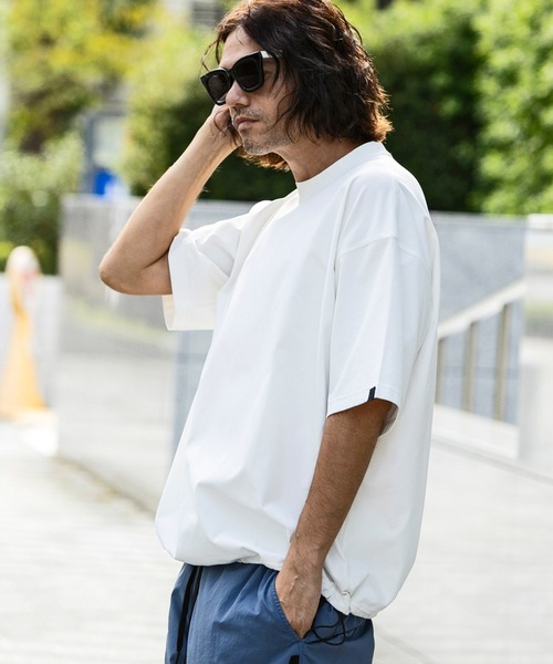 「+phenix」 半袖Tシャツ L ブラック メンズ_画像5