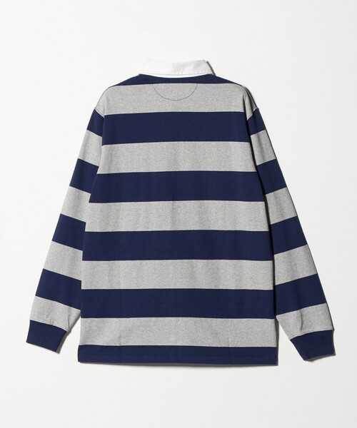 【古着】RALPH LAUREN Men's ラグビーシャツ コットン100% POLO RALPH LAUREN（ポロ・ラルフローレン） tシャツ 「販路限定モデル