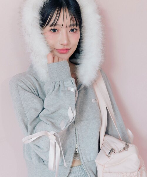 美品✨フォクシー ジップパーカー フーディ ストレッチ 羽織り ホワイト LL 楽天市場】Foxey（パーカー｜トップス）：レディースファッションの通販