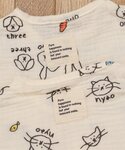 ベビー服 ロンパース ねこ・うさぎガーゼ2WA...の詳細画像2