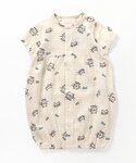 ベビー服 ロンパース ねこ・うさぎガーゼ2WA...の詳細画像5