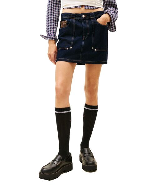 TOMMY JEANS（トミー・ジーンズ） スカート デニムミニスカート