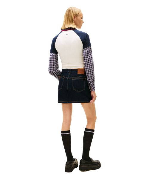 TOMMY JEANS（トミー・ジーンズ） スカート デニムミニスカート