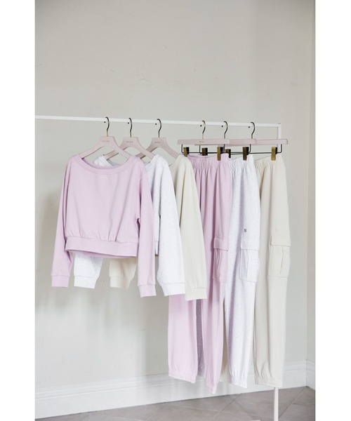 「Her lip to」 スウェットカットソー FREE グレー レディース_画像10