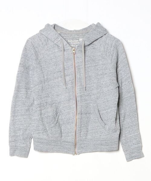 niko and…（ニコアンド） ジップアップパーカー MEDIUM グレー