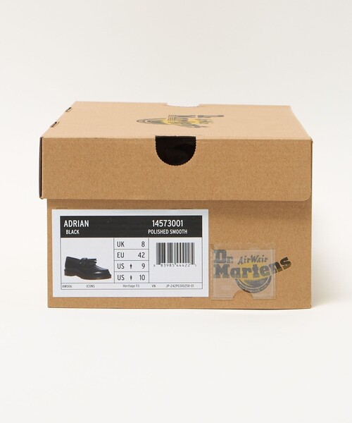 ADRIAN ブラック ローファー US 9 ドクターマーチン　箱付き Dr.Martens（ドクターマーチン） ローファー 「Dr.Martens」ADRIAN