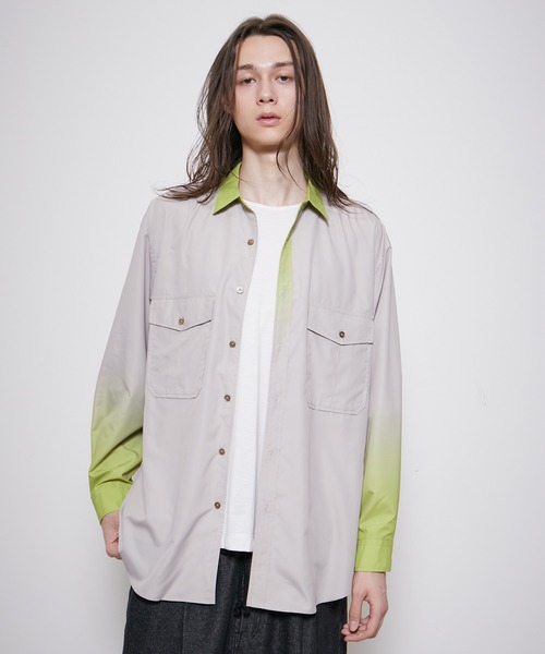 ADAM ET ROPE'（アダムエロペ） 長袖シャツ M イエロー系その他3