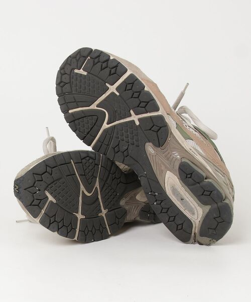 「New Balance」 ローカットスニーカー 29.0cm ベージュ メンズ_画像3