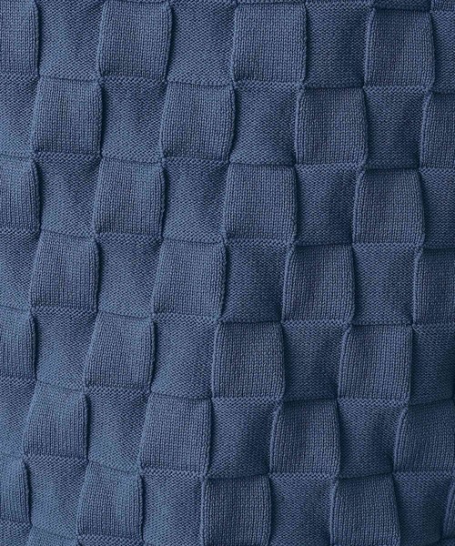 「Dessin」 7分袖ニット 02 ブラック レディース_画像9