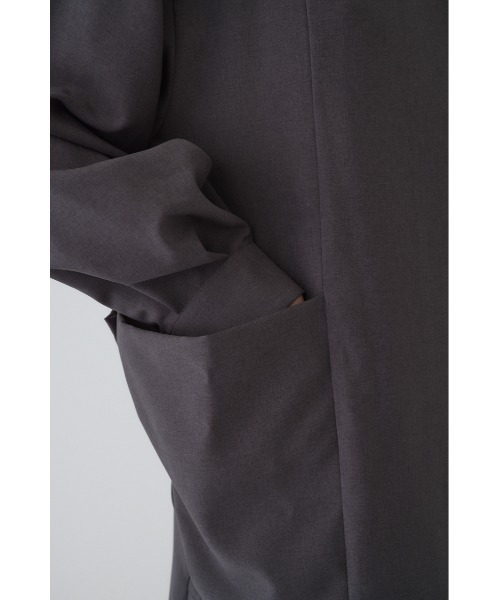 RIM.ARK ドレス 入学式 卒業式 Drape pocket dress ドレープ ポケット