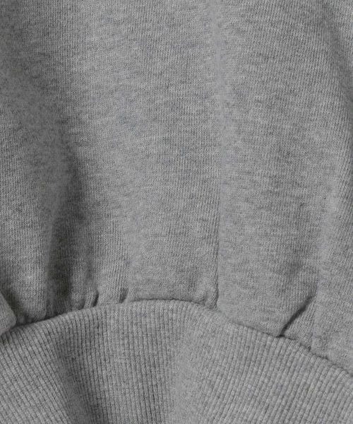 「JEANASIS」 スウェットカットソー FREE グレー レディース_画像9