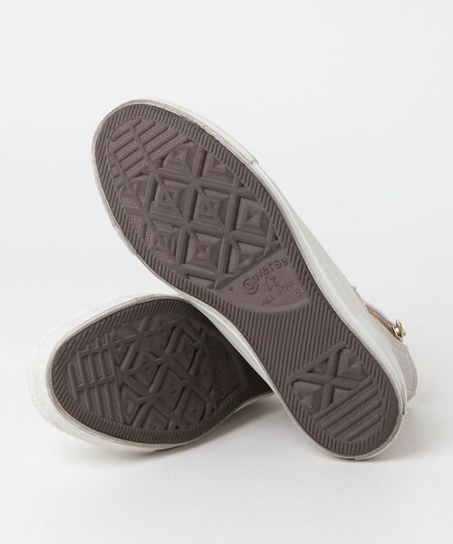 「CONVERSE」 ハイカットスニーカー 24cm グレー レディース_画像3