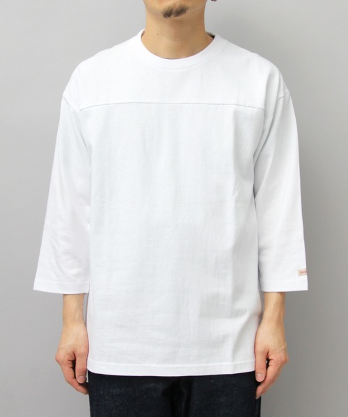 「Goodwear」 7分袖Tシャツ L ブルー メンズ_画像4